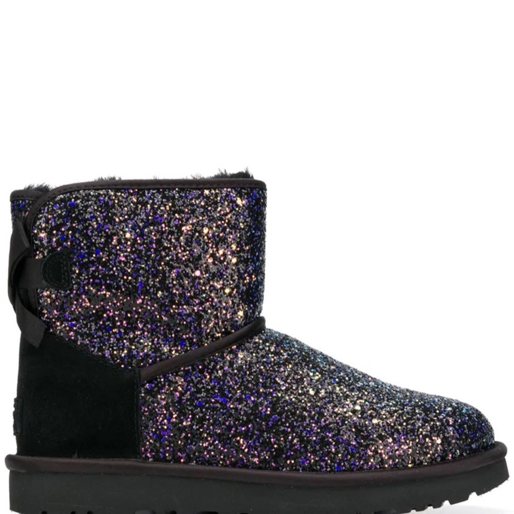 UGG Bow Cosmos glitter boots